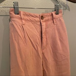 Pink anthropologie pants